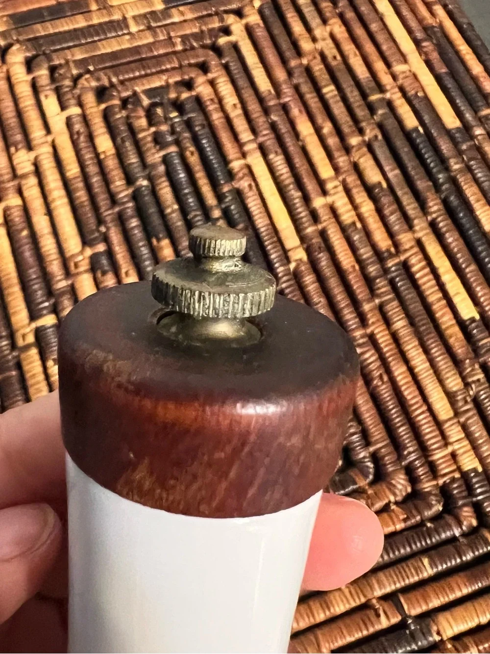 Porcelain Pepper Grinder